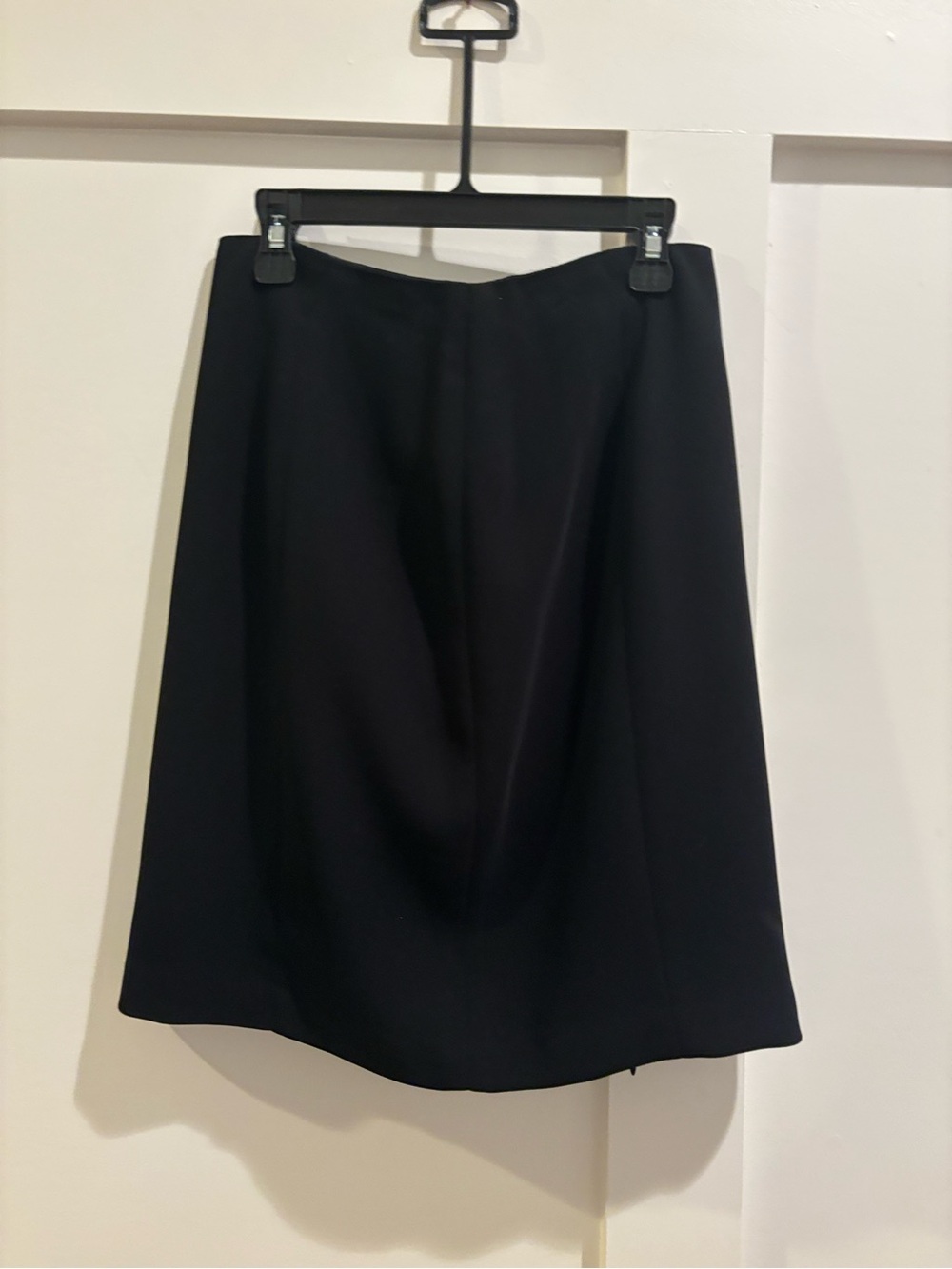 Classic Black A-Line Women's Skirt